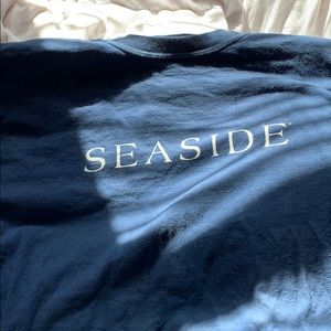 Navy Long Sleeve SEASIDE tee